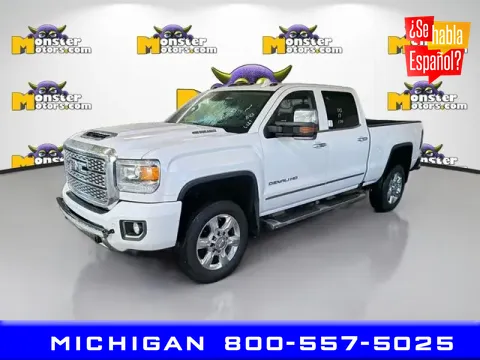 Blue 2019 GMC Sierra 2500HD Denali for sale in Michigan Center, MI