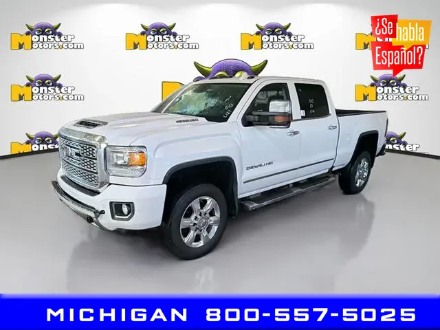 Blue 2019 GMC Sierra 2500HD Denali for sale in Michigan Center, MI
