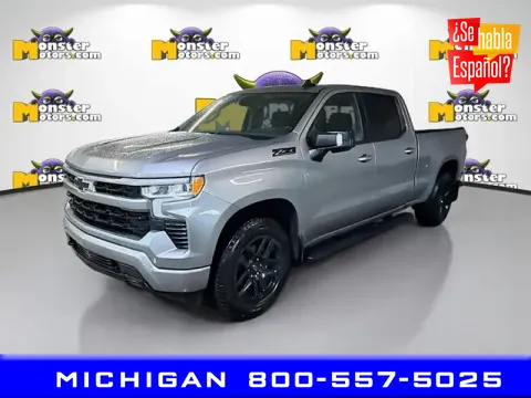 Blue 2023 Chevrolet Silverado 1500 RST for sale in Michigan Center, MI