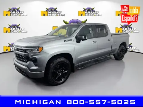 Gray 2023 Chevrolet Silverado 1500 RST for sale in Michigan Center, MI