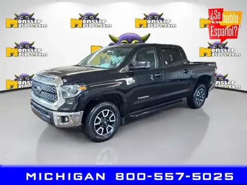 Black 2019 Toyota Tundra for sale in Michigan Center, MI
