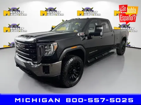 Black 2022 GMC Sierra 2500HD Pro for sale in Michigan Center, MI