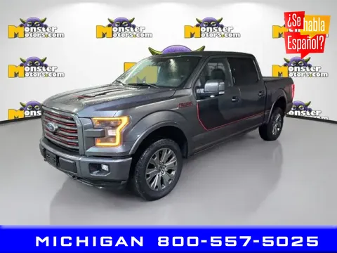 Silver 2016 Ford F-150 for sale in Michigan Center, MI