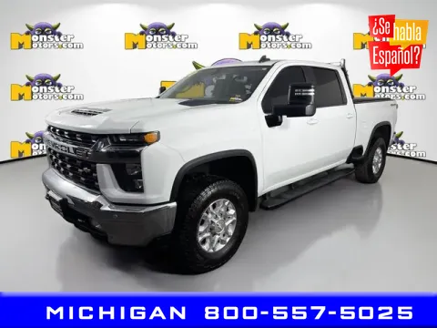 White 2020 Chevrolet Silverado 2500HD LT for sale in Michigan Center, MI