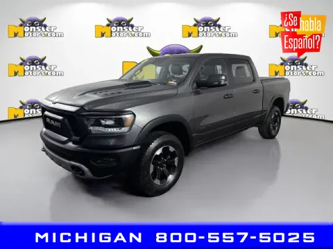Gray 2024 Ram 1500 Rebel for sale in Michigan Center, MI