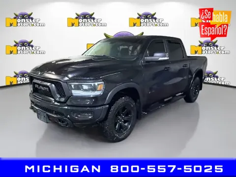 Black 2020 Ram 1500 Rebel for sale in Michigan Center, MI