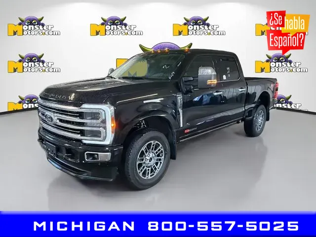 Black 2025 Ford F-250SD Platinum for sale in Michigan Center, MI