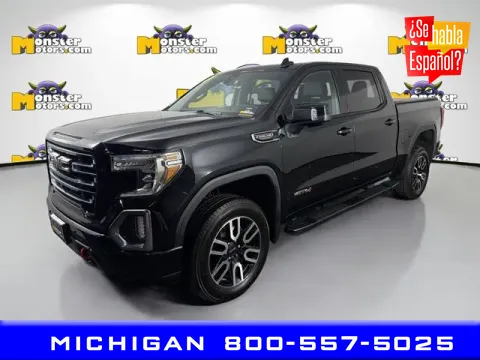 Blue 2020 GMC Sierra 1500 AT4 for sale in Michigan Center, MI