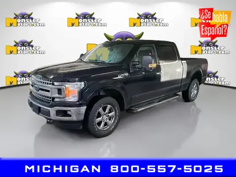 Black 2018 Ford F-150 for sale in Michigan Center, MI