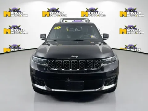 Photos of 2021 Jeep Grand Cherokee L Summit for sale in Michigan Center, MI at Monster Motors - Jackson, MI