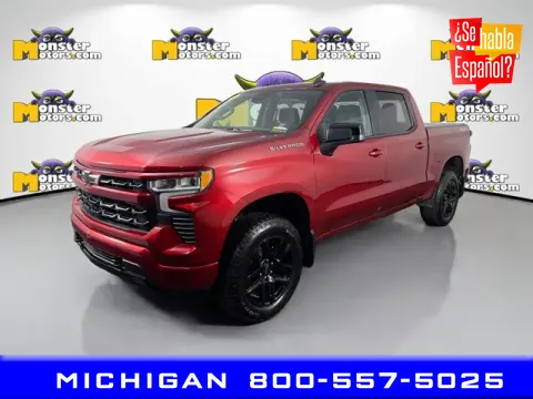 Red 2024 Chevrolet Silverado 1500 RST for sale in Michigan Center, MI