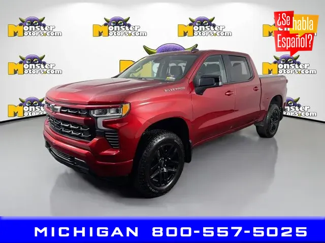 Red 2024 Chevrolet Silverado 1500 RST for sale in Michigan Center, MI