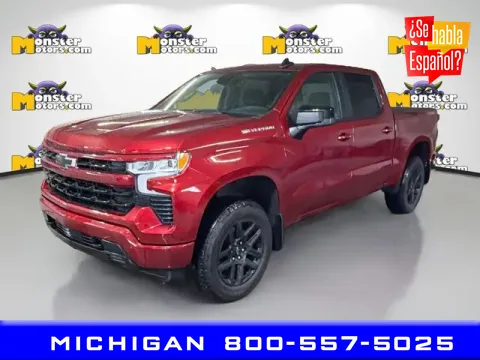 Red 2024 Chevrolet Silverado 1500 RST for sale in Michigan Center, MI