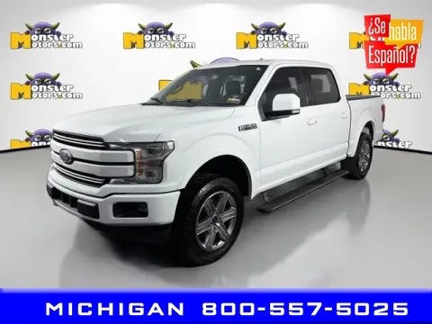 Gray 2018 Ford F-150 Lariat for sale in Michigan Center, MI