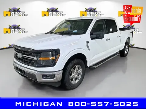 White 2024 Ford F-150 XLT for sale in Michigan Center, MI