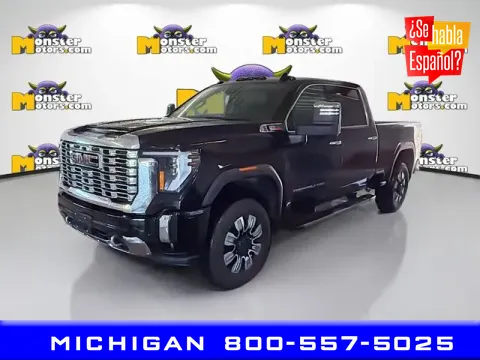 Black 2025 GMC Sierra 2500HD Denali for sale in Michigan Center, MI