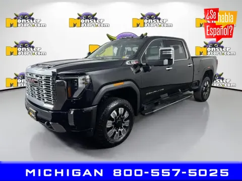 Black 2025 GMC Sierra 2500HD Denali for sale in Michigan Center, MI