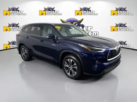 Another view of 2021 Toyota Highlander Hybrid XLE for sale in Michigan Center, MI at Monster Motors - Jackson, MI