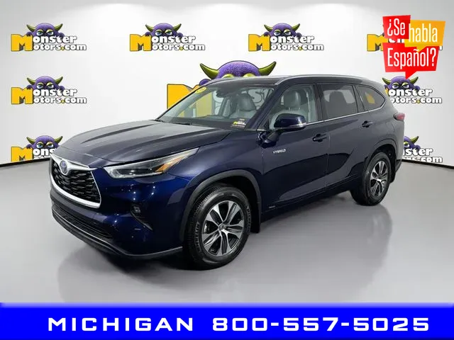 2021 Toyota Highlander Hybrid XLE for sale in Michigan Center, MI