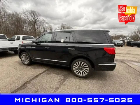 Black 2019 Lincoln Navigator Reserve for sale in Michigan Center, MI