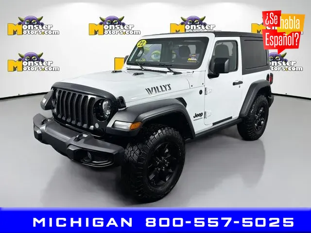 2022 Jeep Wrangler Willys for sale in Michigan Center, MI
