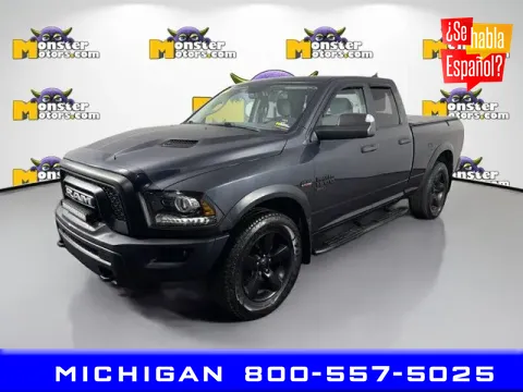 Blue 2020 Ram 1500 Classic Warlock for sale in Michigan Center, MI