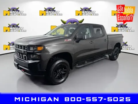 Brown 2021 Chevrolet Silverado 1500 Custom Trail Boss for sale in Michigan Center, MI