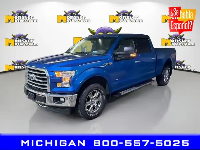 Blue 2017 Ford F-150 XLT for sale in Michigan Center, MI