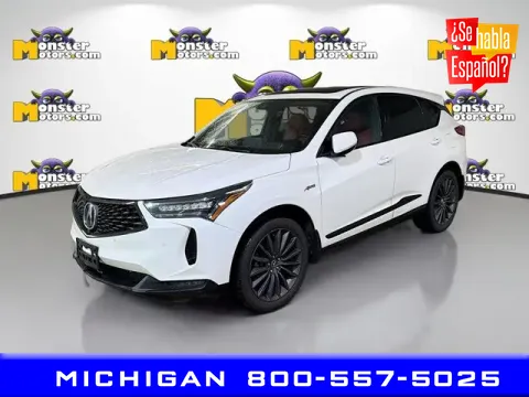 White 2022 Acura RDX SH-AWD w/Advance w/A-SPEC for sale in Michigan Center, MI