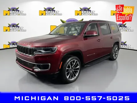 Red 2022 Jeep Wagoneer Series II for sale in Michigan Center, MI