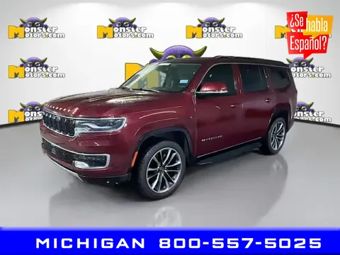 Red 2022 Jeep Wagoneer Series II for sale in Michigan Center, MI