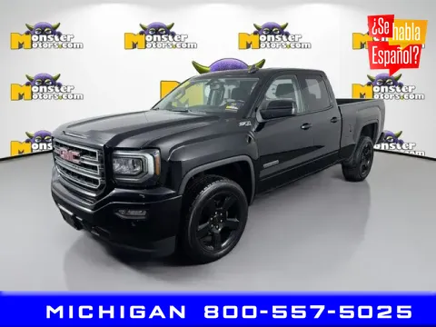 Black 2018 GMC Sierra 1500 SLE for sale in Michigan Center, MI