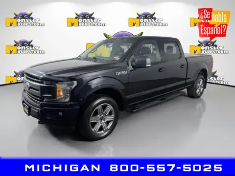 Black 2019 Ford F-150 XLT for sale in Michigan Center, MI