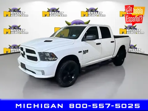 White 2019 Ram 1500 Classic Express for sale in Michigan Center, MI