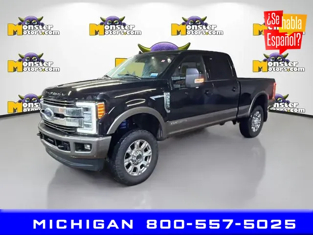 Black 2019 Ford F-250SD King Ranch for sale in Michigan Center, MI