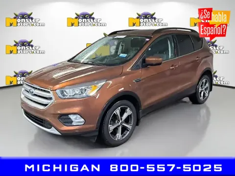 Blue 2017 Ford Escape SE for sale in Michigan Center, MI