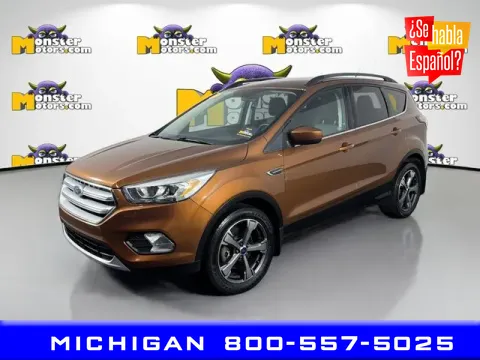 Blue 2017 Ford Escape SE for sale in Michigan Center, MI