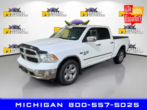 White 2019 Ram 1500 Classic SLT for sale in Michigan Center, MI