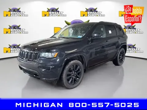 Black 2019 Jeep Grand Cherokee Altitude for sale in Michigan Center, MI