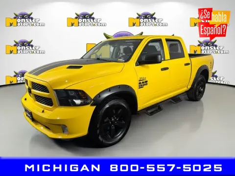 Yellow 2019 Ram 1500 Classic Express for sale in Michigan Center, MI