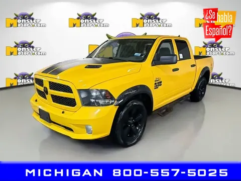 Yellow 2019 Ram 1500 Classic Express for sale in Michigan Center, MI