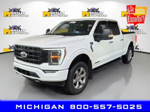 Blue 2021 Ford F-150 for sale in Michigan Center, MI