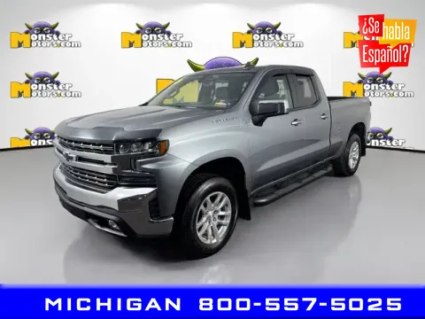 Blue 2019 Chevrolet Silverado 1500 LT for sale in Michigan Center, MI