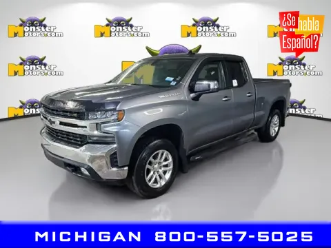 Blue 2019 Chevrolet Silverado 1500 LT for sale in Michigan Center, MI