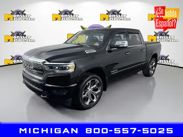 Black 2020 Ram 1500 Limited for sale in Michigan Center, MI