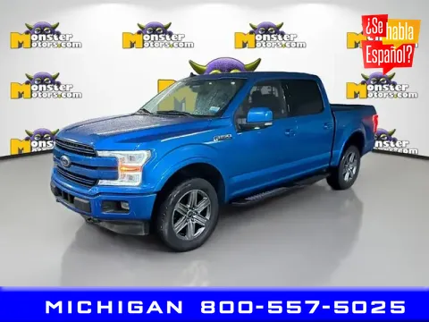 Blue 2019 Ford F-150 for sale in Michigan Center, MI
