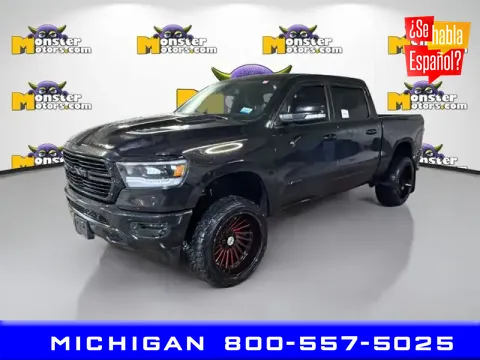 Black 2019 Ram 1500 Rebel for sale in Michigan Center, MI