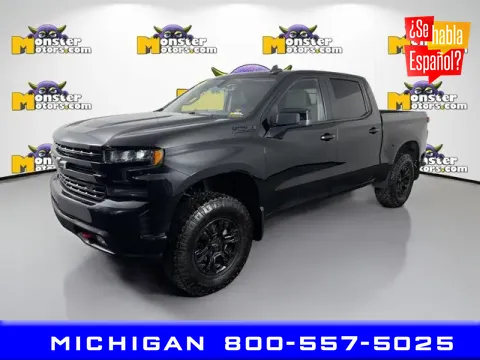 Black 2022 Chevrolet Silverado 1500 LTD LT Trail Boss for sale in Michigan Center, MI