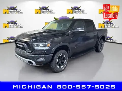 Black 2022 Ram 1500 Rebel for sale in Michigan Center, MI
