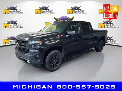 Black 2021 Chevrolet Silverado 1500 RST for sale in Michigan Center, MI